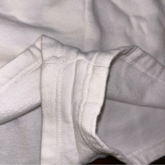 Playboy By Pacsun Fleece White Shorts - Picture 4 of 4